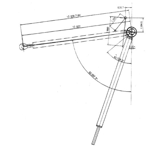 济南弧形自动门的副拉缸式开度检测方式